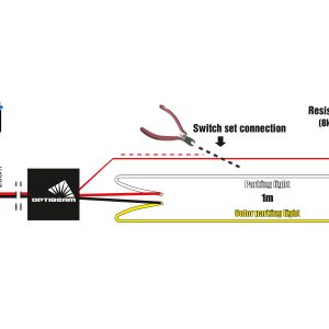 Комплект проводки для 1-ого фонаря DT-4PIN — изображение 3