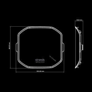 Темная защитная накладка для SIBERIA X 4″ — изображение 6