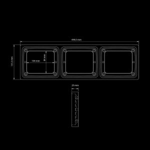 IZE LED FRAME 3XSQUARE — изображение 4