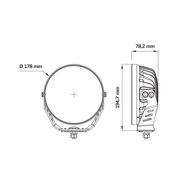 SIBERIA NR 7″ — светодиодные ходовые огни | Мистер Андерсон