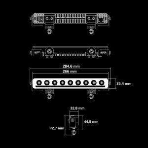 NUUK D-LINE LED BAR 10″ — изображение 3