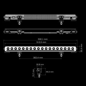 NUUK D-LINE LED BAR 20″ — изображение 3