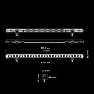 NUUK D-LINE LED BAR 30″ — изображение 9