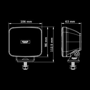 IZE LED OG WORK LIGHT 42W — изображение 7