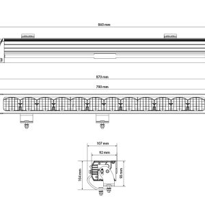 X-Vision Genesis II 800 Hybrid beam — изображение 3