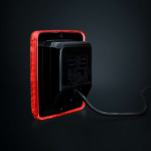 IZE LED FOG LIGHT REAR RED LENS SQUARE — изображение 4