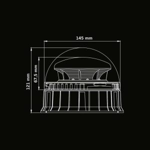 BIG ENERGY Янтарный сигнальный маяк — изображение 8