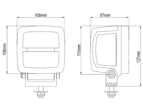Scorpius N4404 Wide Flood — рабочий фонарь | Мистер Андерсон