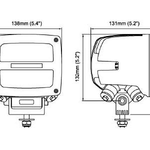 Scorpius N4601 QD Flood — рабочий фонарь | Мистер Андерсон
