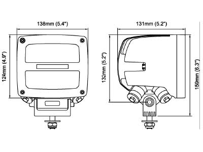 Scorpius N4601 QD Flood — рабочий фонарь | Мистер Андерсон