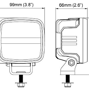 Scorpius Go 420 Wide Flood — рабочий фонарь | Мистер Андерсон