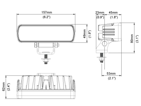 Pictor Go 620 Diffused — рабочий фонарь | Мистер Андерсон