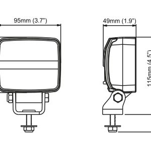Vela N2201 Blue — рабочий фонарь | Мистер Андерсон