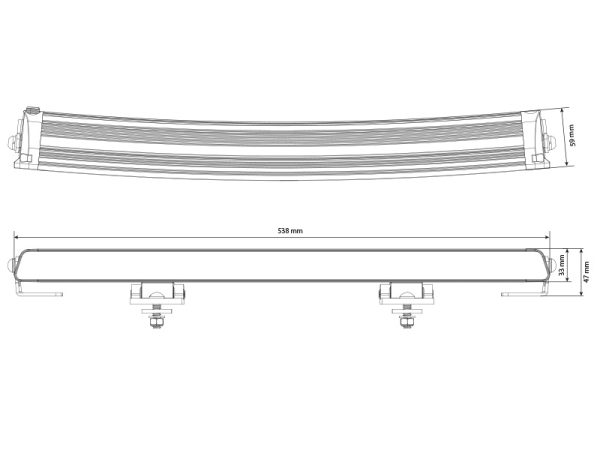 Surge Super Slim 20 — светодиодная балка | Мистер Андерсон