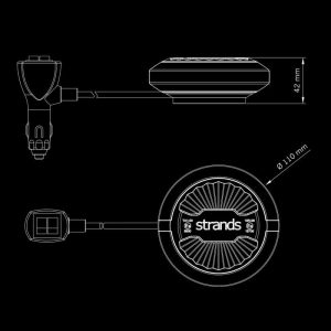 FIREFLY SUMMER GLOW Сигнальный маяк 110MM (магнит) — сигнальный маяк | Мистер Андерсон