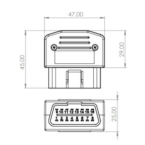 Модуль OBD II XBB — изображение 3