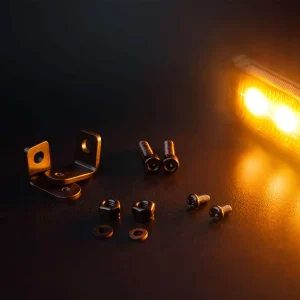 DARK KNIGHT Янтарный 6-ти диодный сигнальный направленный — изображение 3