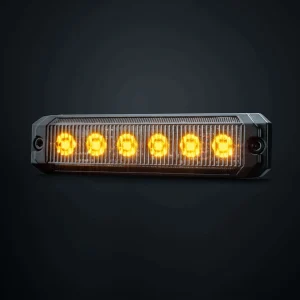 DARK KNIGHT Янтарный 6-ти диодный сигнальный направленный — изображение 9