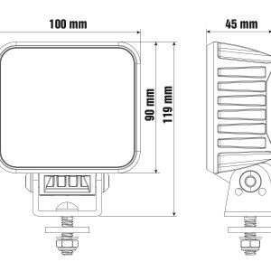 SNOWB с обогревом — рабочий фонарь | Мистер Андерсон