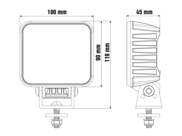 SNOWB с обогревом — рабочий фонарь | Мистер Андерсон