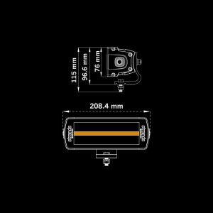 SIBERIA XPA DR 8″ — светодиодная балка | Мистер Андерсон