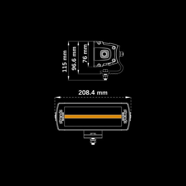 SIBERIA XPA DR 8″ — светодиодная балка | Мистер Андерсон