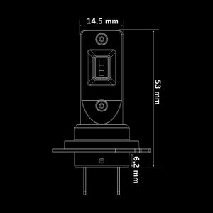 BIG ENERGY комплект LED лампочек H7 — изображение 3