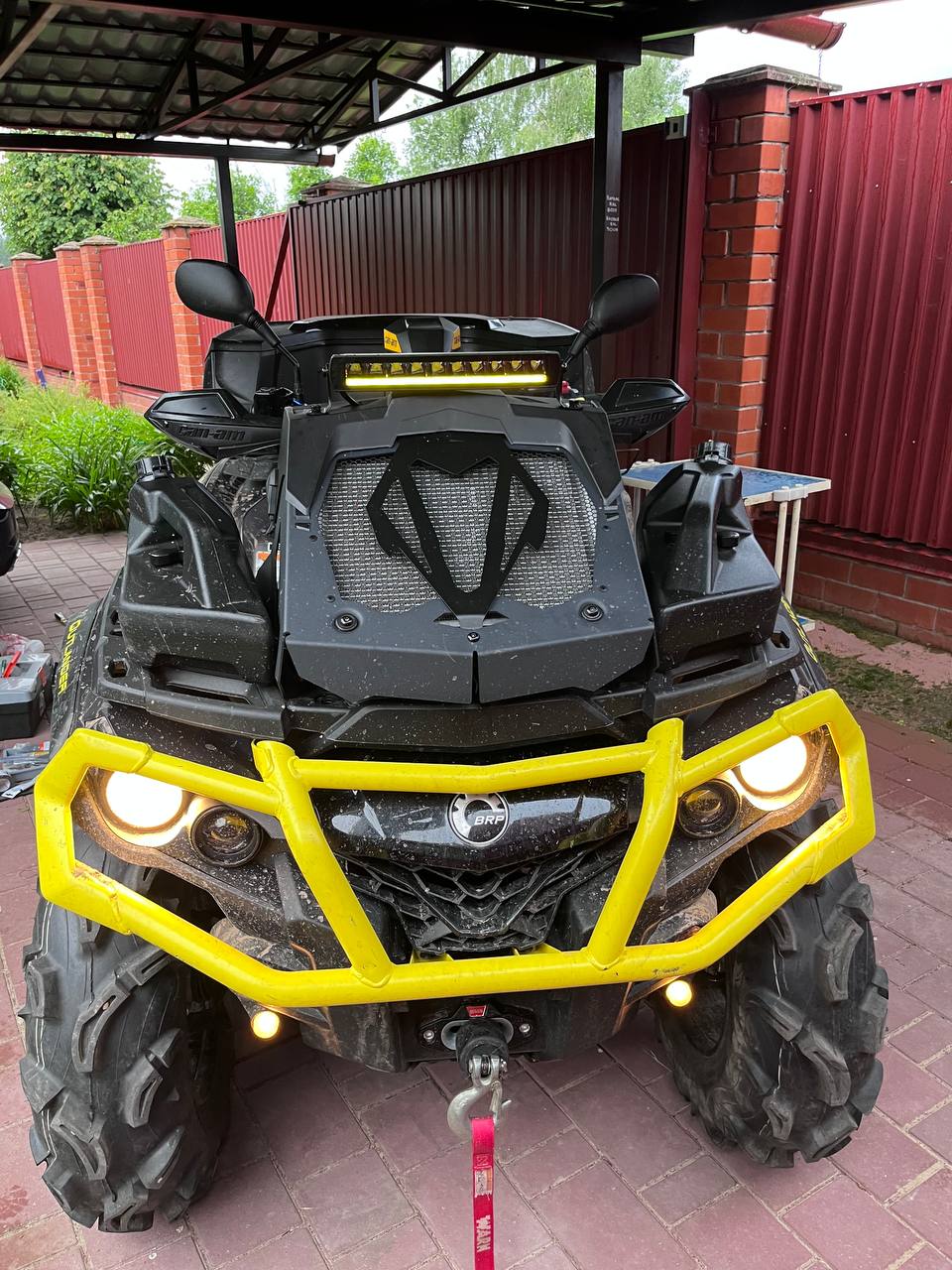 Siberia-XP-SR-12_01 Can-Am Outlander MAX с балкой Strands Siberia XP SR 12″
